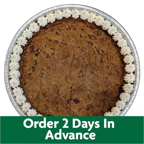 Giant 10" Chocolate Cookie- Decorate your own (Serves 10)   FTO