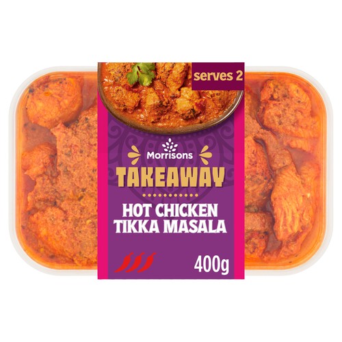 Morrisons Takeaway Hot Chicken Tikka Masala 