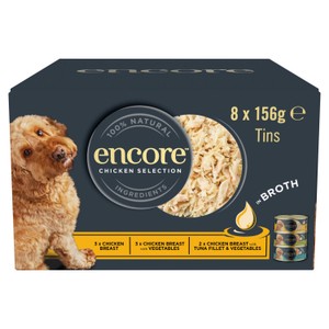 Encore Chicken Selection in Broth 8 x 156g