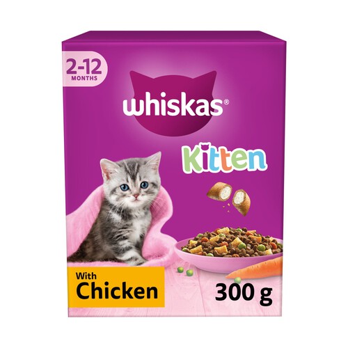 Whiskas Kitten Chicken Dry Cat Food