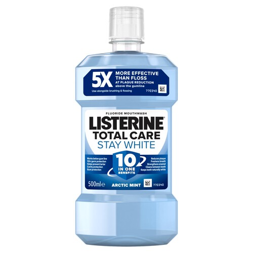 Listerine Total Care Stay White Mouthwash