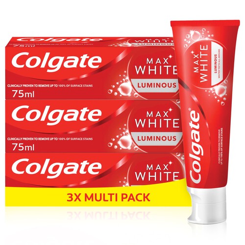 Colgate Max White Luminous Toothpaste 