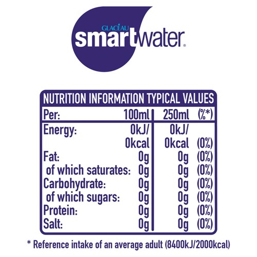 Glaceau Smartwater Still  600ml