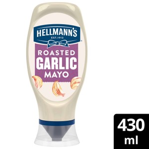 Hellmann's Roasted Garlic Mayonnaise 430ml