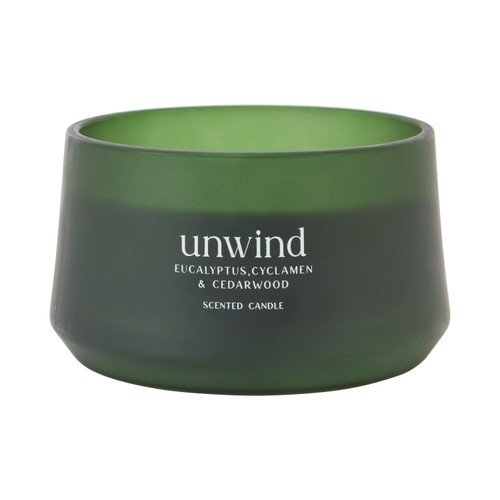 Home Style Wellbeing Scented Large Candle Unwind