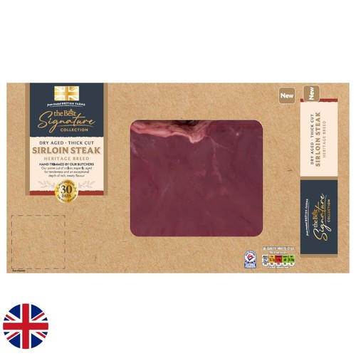 Morrisons British The Best Signature Collection Dry Aged Sirloin Steak 350g