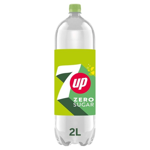 7UP zero sugar lemon lime