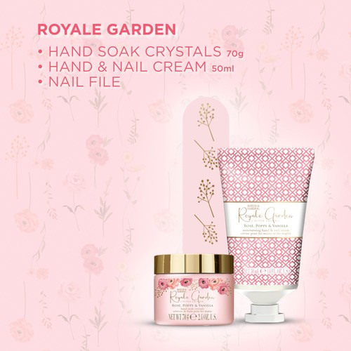 Baylis & Harding Royale Garden Rose Luxury Manicure Gift Set