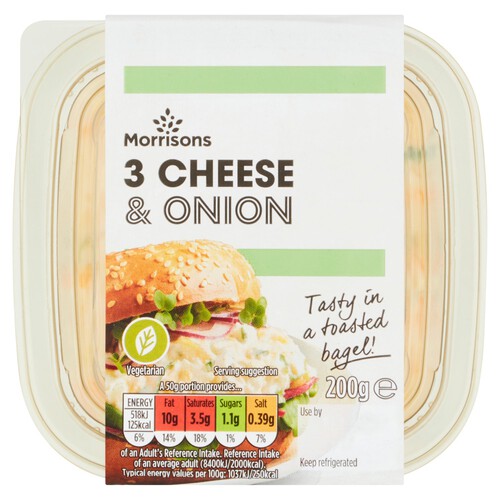 Morrisons 3 Cheese & Onion Sandwich Filler