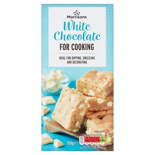 Morrisons White Cooking Chocolate