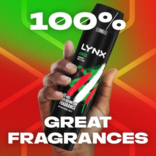 Lynx Africa Body Spray Deodorant