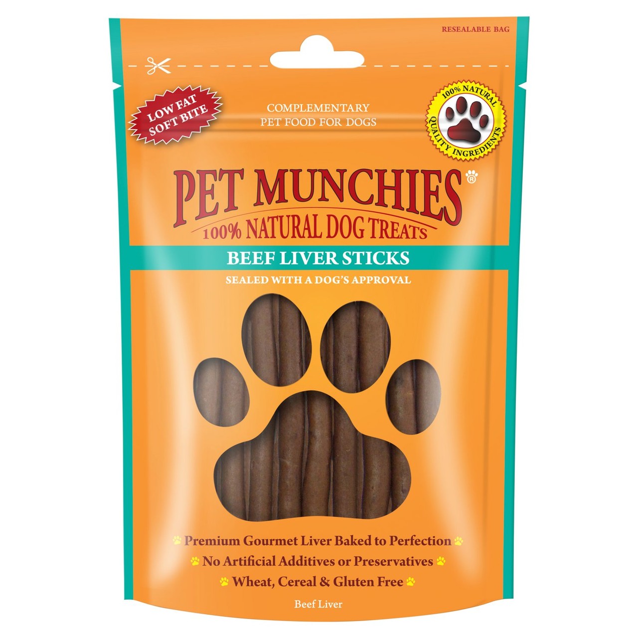 Pet Munchies Beef Liver Sticks Dog Treats