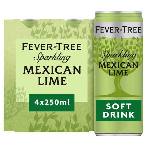 Fever-Tree Mexican Lime Soda 4x250ml