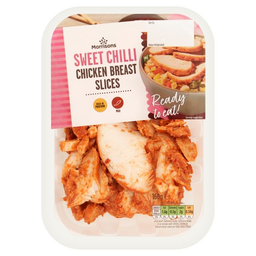 Morrisons sweet chilli chicken breast slices