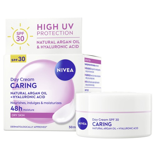  NIVEA Nourishing Day Cream Moisturiser Dry and Sensitive Skin SPF30