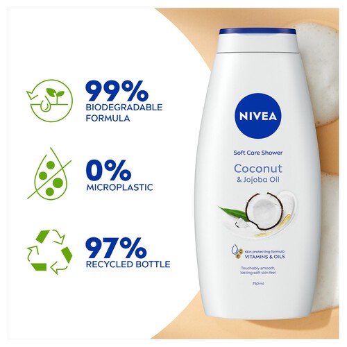 NIVEA Coconut & Jojoba Oil Shower Cream