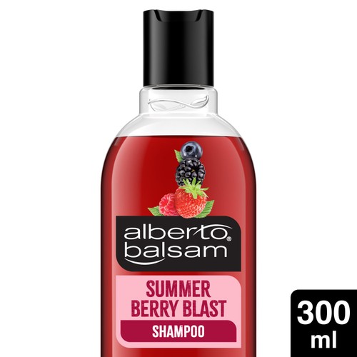 Alberto Balsam Summer Berry Hair Shampoo 300ml