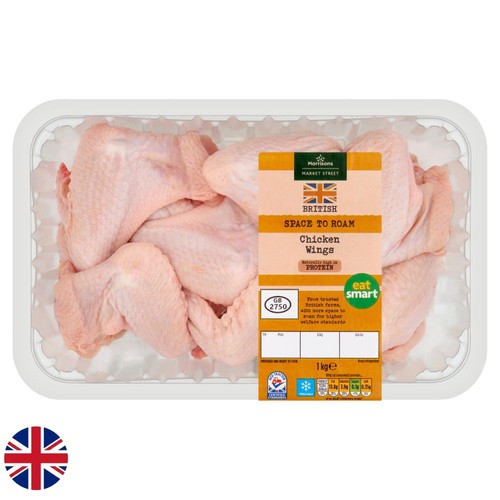 Morrisons British Chicken Wings 