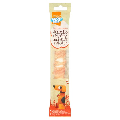 Good Boy Chicken & Hide Twister Dog Treat 