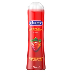 Durex Play Water Based Strawberry Lubricant Gel 100ml