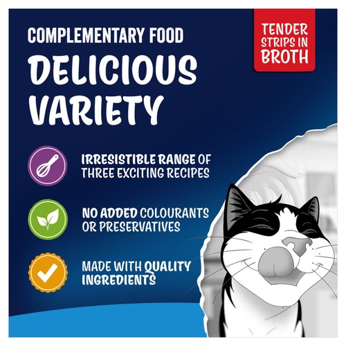 Felix Soup Fish Selection Wet Cat Food