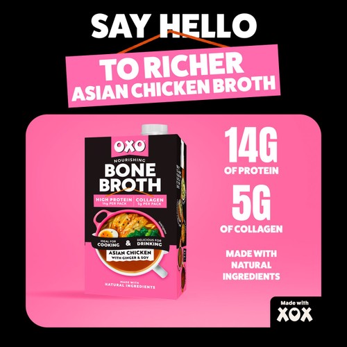 Oxo Asian Chicken Bone Broth 500ml