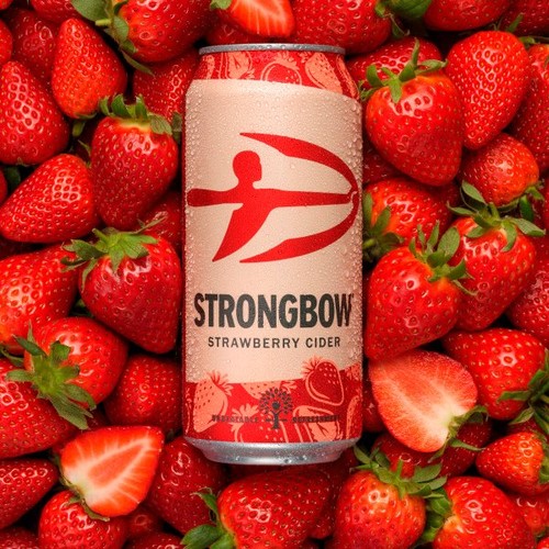 Strongbow Strawberry 4z440ml