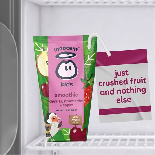 Innocent Smoothies Kids Cherries, Strawberries & Apples