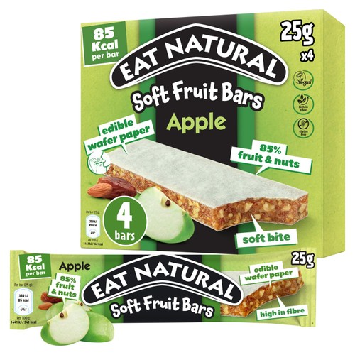 Eat Natural Soft Bars Apple 