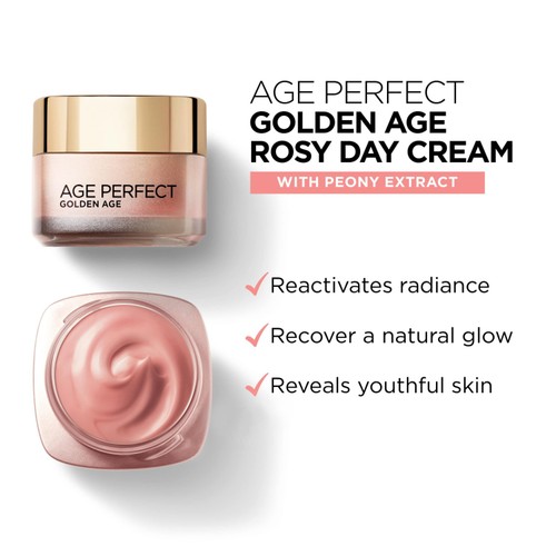 L'Oreal Paris Age Perfect Golden Age Rosy Re-Fortifying Day Cream 50Ml