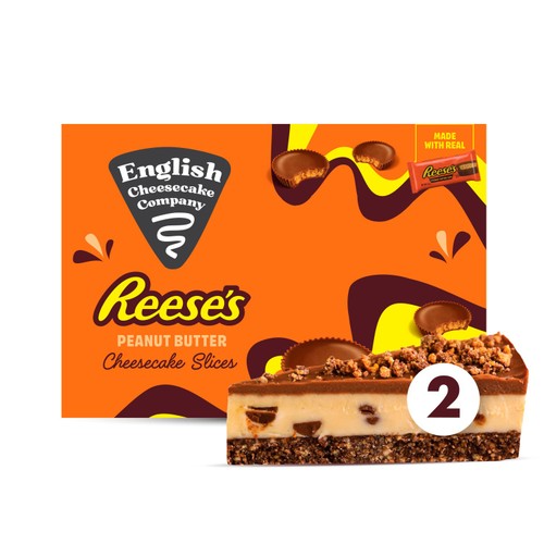 English Cheesecake Co. Reese's Cheesecake Slices 