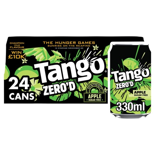 Tango Apple Sugar Free Cans 24 x 330ml