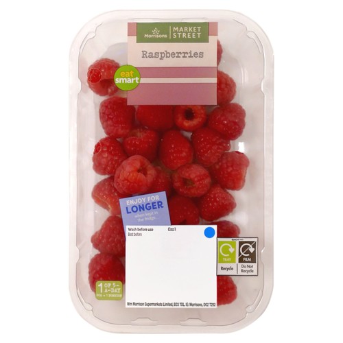 Morrisons British Raspberries 150g Punnet
