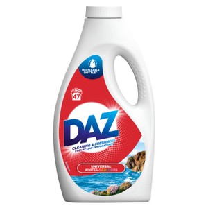 Daz White & Colour Laundry Liquid 47 Washes