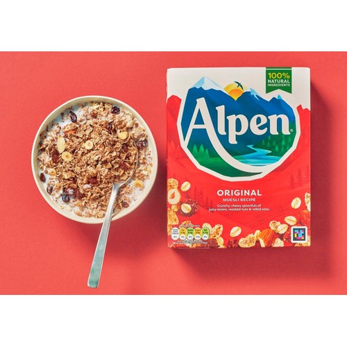 Alpen Original Muesli Breakfast Cereal 550g
