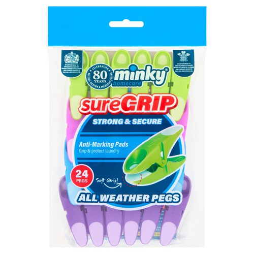 Minky Sure Grip Pegs