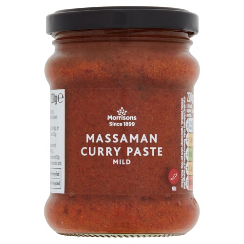 Morrisons Thai Massaman Curry Paste 