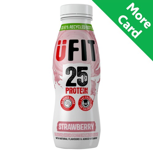 UFIT High Protein Shake Drink Strawberry