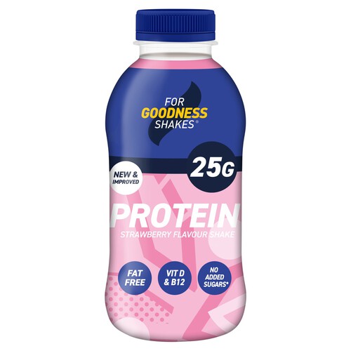 For Goodness Shakes Protein 25g Strawberry Shake