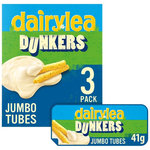 Dairylea Dunkers Jumbo Tubes Cheese Snack 3 x 41g