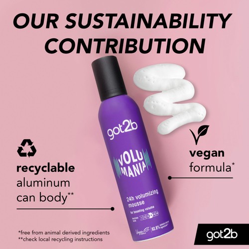 Got2b Volumania Mousse 250ml