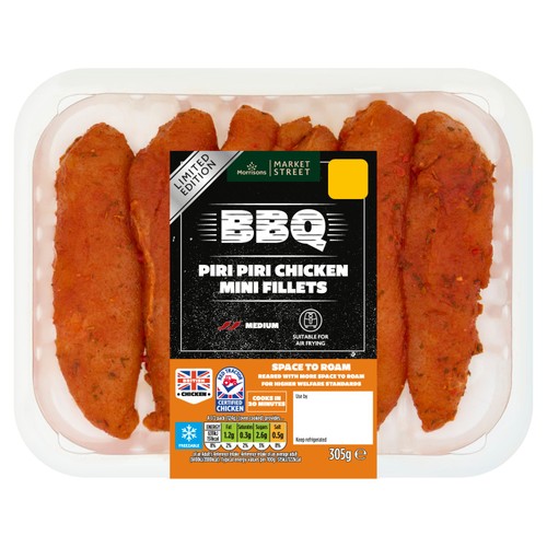 Morrisons Peri Peri Chicken Mini Fillets 305g