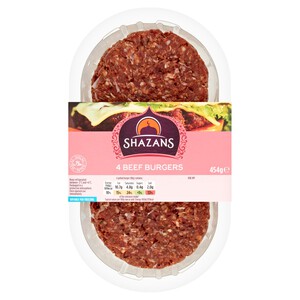 Shazan Select HMC Beef Burgers | Morrisons