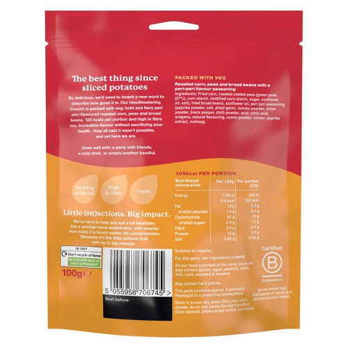 Graze Peri-Peri Crunch 100g