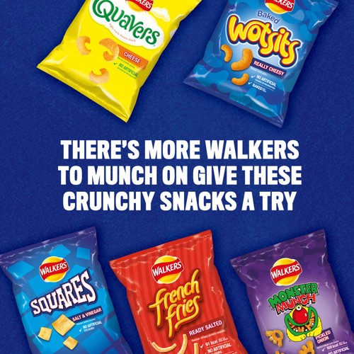 Walkers Wotsits Really Cheesy Snacks Crisps