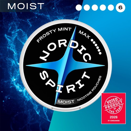Nordic Spirit Frosty Mint Max 17mg Nicotine Pouches