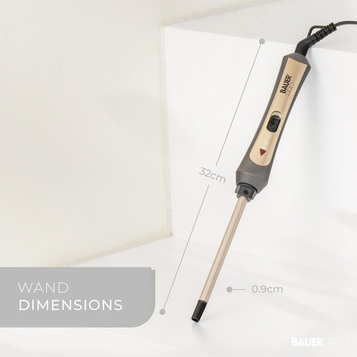 Bauer Tourmaline Pro Tight Curl Wand