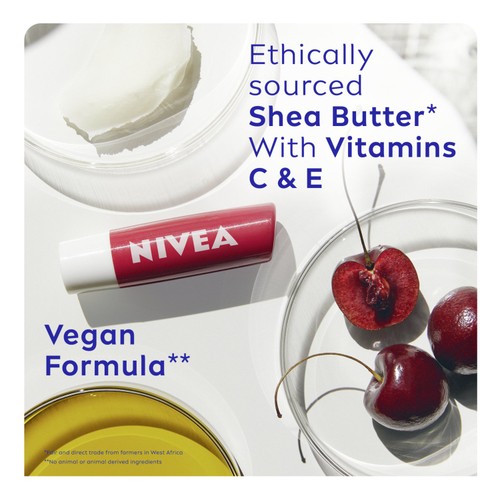 NIVEA Cherry Shine Lip Balm