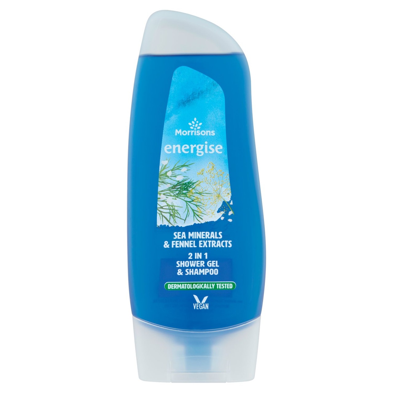 Morrisons Sea Minerals & Fennel 2 In 1 Shower & Shampoo