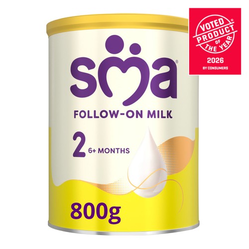 SMA Follow-On Baby Milk Powder Formula 6-12 Months 800g